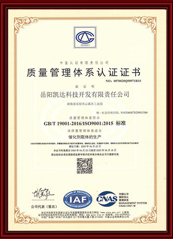 岳陽凱達(dá)科技開發(fā)有限責(zé)任公司,催化劑及載體生產(chǎn)銷售,催化劑氫還原